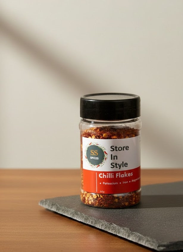 Crushed Red Chilli Flakes 60g